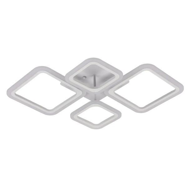 Потолочная LED люстра 62W Interees на четыре плафона 3000-6400К с пультом белая IP20 V YZD5086 WT V YZD5086 WT фото