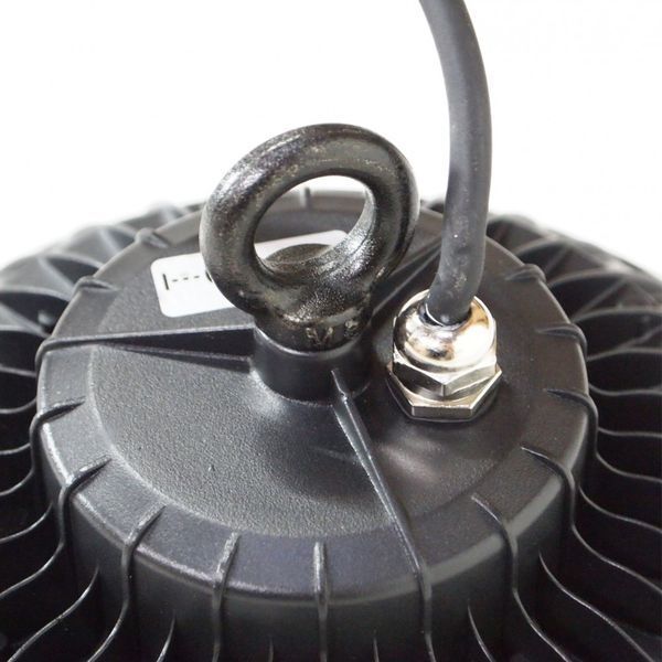 Уличный светодиодный светильник 50W VELMAX промышленный 6500K 6000Lm черный IP65 V-HB 28-04-05 фото
