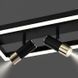 Потолочная LED люстра с поворотными спотами 42W+10W на пульте 3000-6000К черно-золотая Svet SY-16044/3 BK+FGD SY-16044/3 BK+FGD фото 3