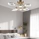 Потолочная LED люстра Sirius 76W на восемь плафонов разной формы 3000-6500К золотая IP20 B YH1185/4+4 FGD SP000043650 фото 1