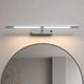 Світильник настінний 8w MSK Electric Linea підсвітка дзеркал/картина 4000K срібло NL 6113 SL 622628 фото 1