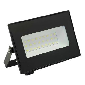 Світлодіодний вуличний прожектор 20W 1600Lm 6500K алюмінієвий IP65 чорного кольору THE-Light TL 4131 TL 4131 20W фото