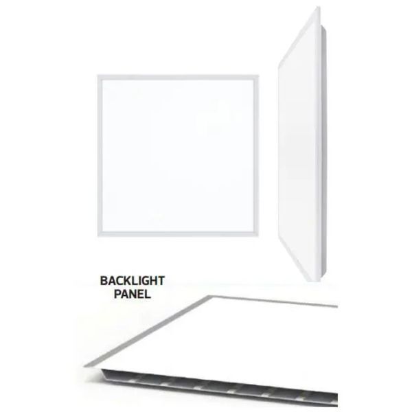 Врезная LED панель 50W Horoz Electric квадратная 595х595мм&nbsp;3000K/4500K/6500K белая IP20&nbsp;ANDROMEDA 3CCT 056-017-0050-010 фото