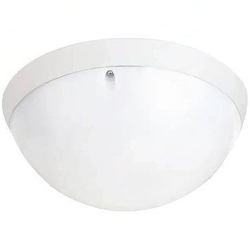Вуличний LED світильник 12W Teb Elektrik c датчиком руху настінно-стельовий 6400К білий IP54 Aqua Опал 400-415-115 фото