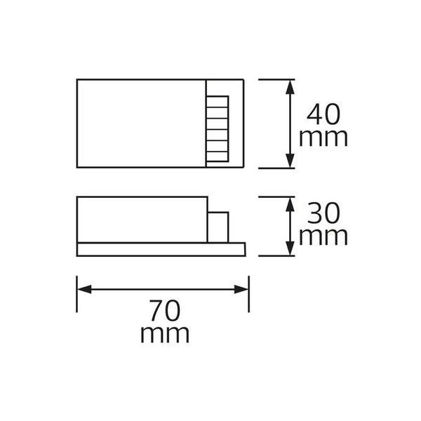 Адаптер 10W для светодиодных лент Horoz Electric алюминиевый DC 12V 0.8A IP20 VEGA-10 082-001-0010-010 фото