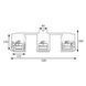 Люстра лофт MSK Electric Urban на три плафона черная NL 2310-3 BK 617481 фото 4