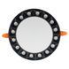 Врезной LED светильник 5W Horoz Electric с регулируемым креплением 3000K/6500K черный IP20 HARLEY-5 016-074-0005-020 фото 1
