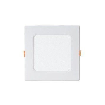 Вбудований LED світильник 12W Horoz Electric квадратний 3000K/4000K/6500K білий IP20 ALEXIS/SQ-12 3CCT 016-088-0012-010 фото