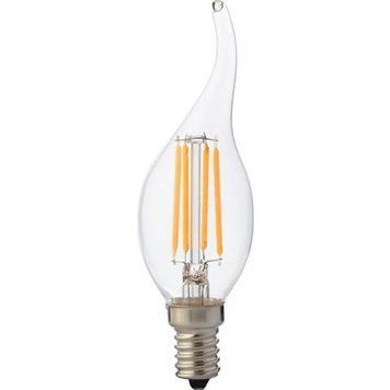 Лампа світлодіодна 6W С35Т Horoz Electric Filament flame-6 2700К E14 001-014-0006-010 фото