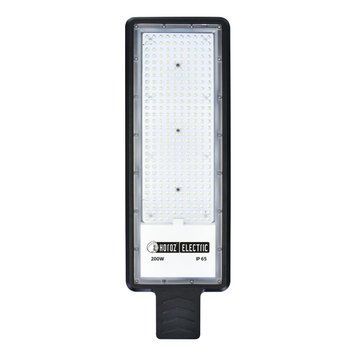 Вуличний консольний LED світильник 200W Horoz Electric на стовп 6400K чорний IP65 VEGAS-200 074-013-0200-020 фото
