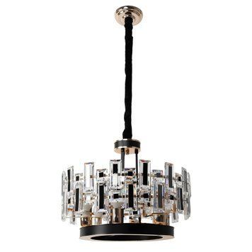 Подвесная люстра Sirius с хрустальным плафоном под шесть ламп Е14 IP20 20106-6 SP000033304 фото