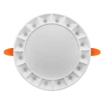 Врезной LED светильник 10W Horoz Electric с регулируемым креплением 3000K/6500K белый IP20 HARLEY-10 016-074-0010-010 фото