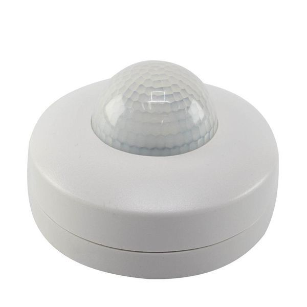 Датчик руху VELMAX накладний до 1200W білий IP20 V-ІМS-34 (ST05В) 29-22-34 фото