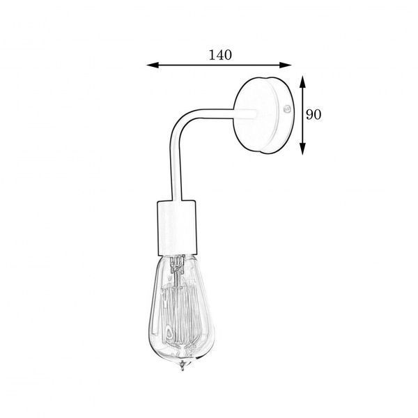 Бра в стиле лофт MSK Electric Asket NL 1440 614731 фото