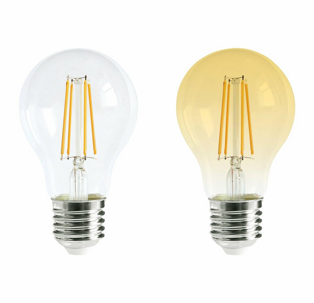 Светодиодная лампа 12W SiriusStar 4102 filament clear A60 4200K E27 прозрачная IP20 SP000035110 фото